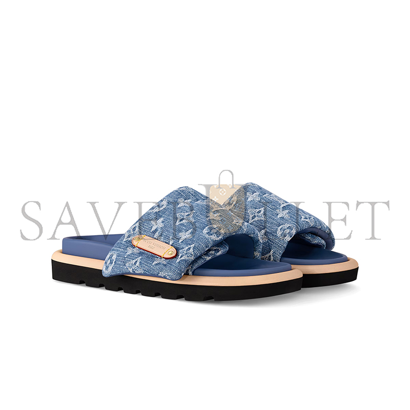 l0*is V*t0n pool pillow flat comfort mule 1aguzo